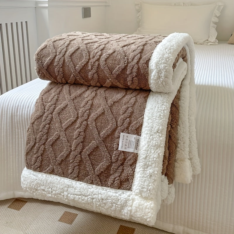 Soft Home Blanket | Comfort Throw for Bed, Sofa & On-the-Go Use