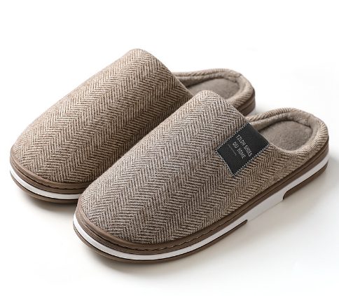 Men’s House Slippers | Soft Warm Plush with Non-Slip Sole
