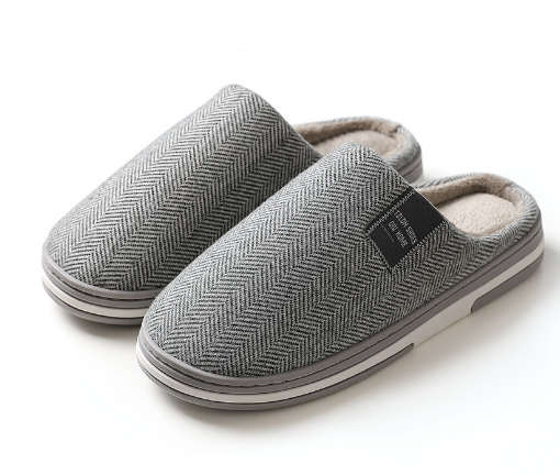 Men’s House Slippers | Soft Warm Plush with Non-Slip Sole