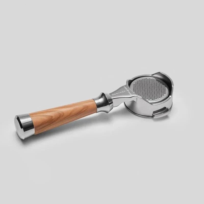 Barista Bottomless Portafilter | 58mm Espresso Filter with Grip Handle