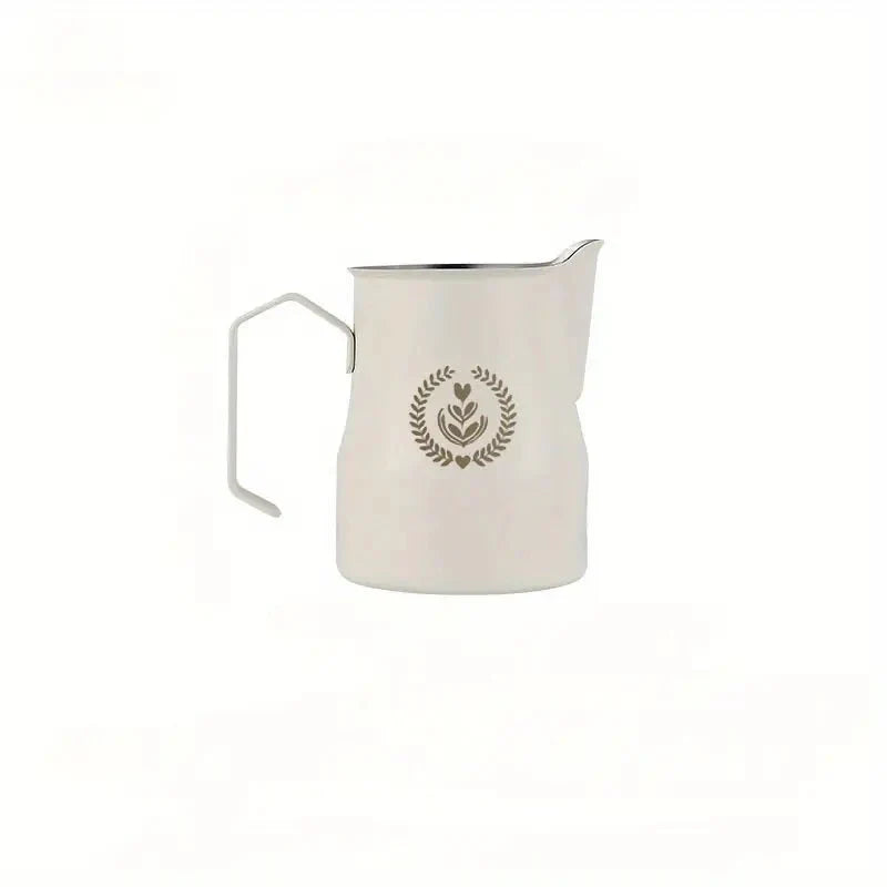 Latte Art Frothing Jug | Stainless Steel Coffee Pitcher for Baristas