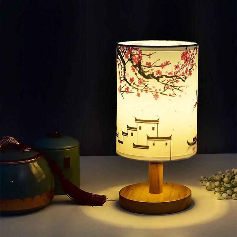 Zen LED Table Lamp | Japandi Minimalist Touch Design