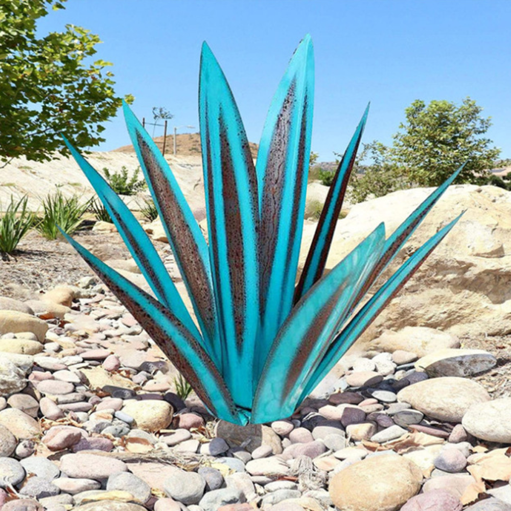 TerraGlow Handmade Agave | Natural Polystone Artistry