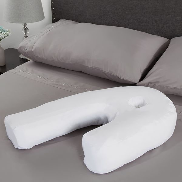 Comfort Side Sleeper Pillow | Ear Hole Support Cushion