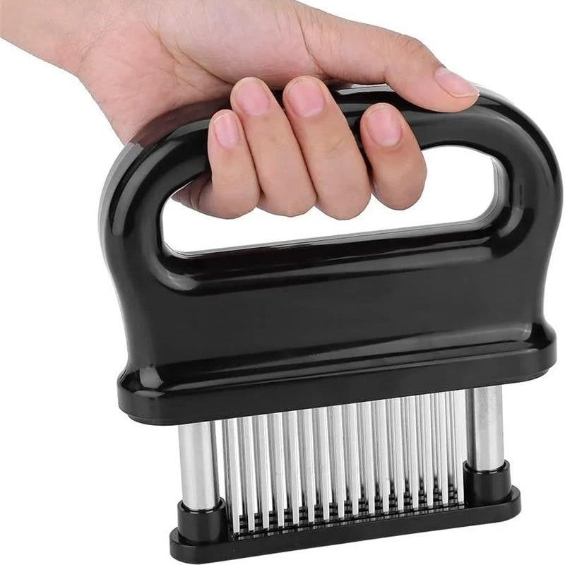 Heavy-Duty Meat Tenderizer | 48 Stainless Steel Blades for Easy Use