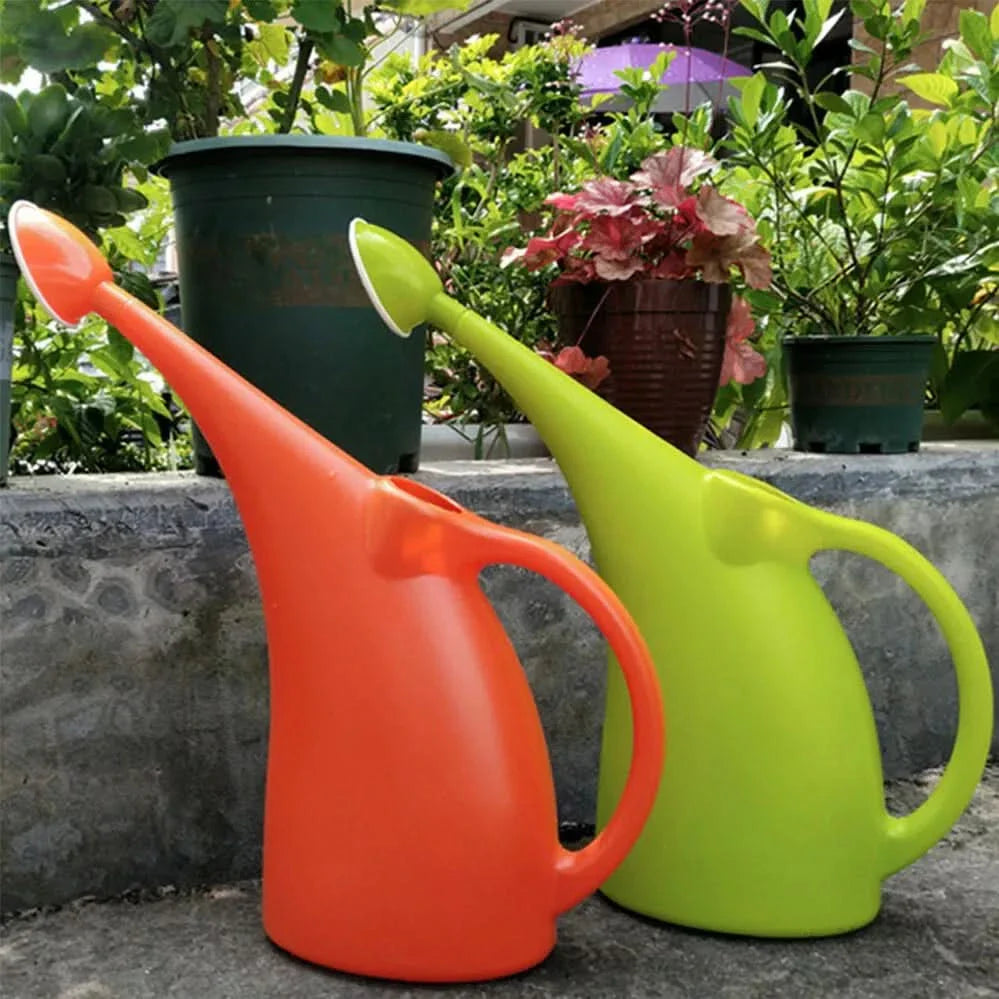 AquaBloom Crescent Can | Ergonomic Garden Companion for Effortless Pour