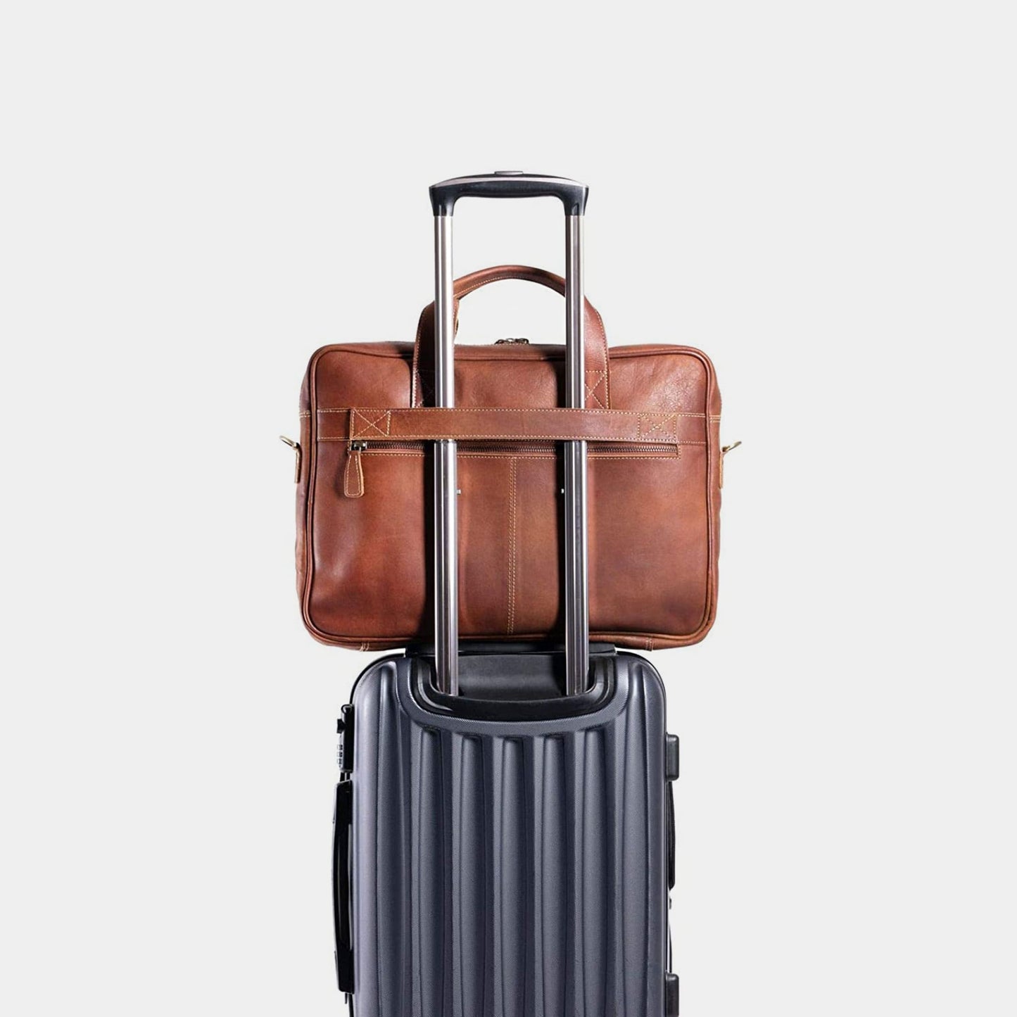 Skyler | Luxury Leather Briefcase for Men - Slim Design, Organized Storage, Travel-Friendly-6