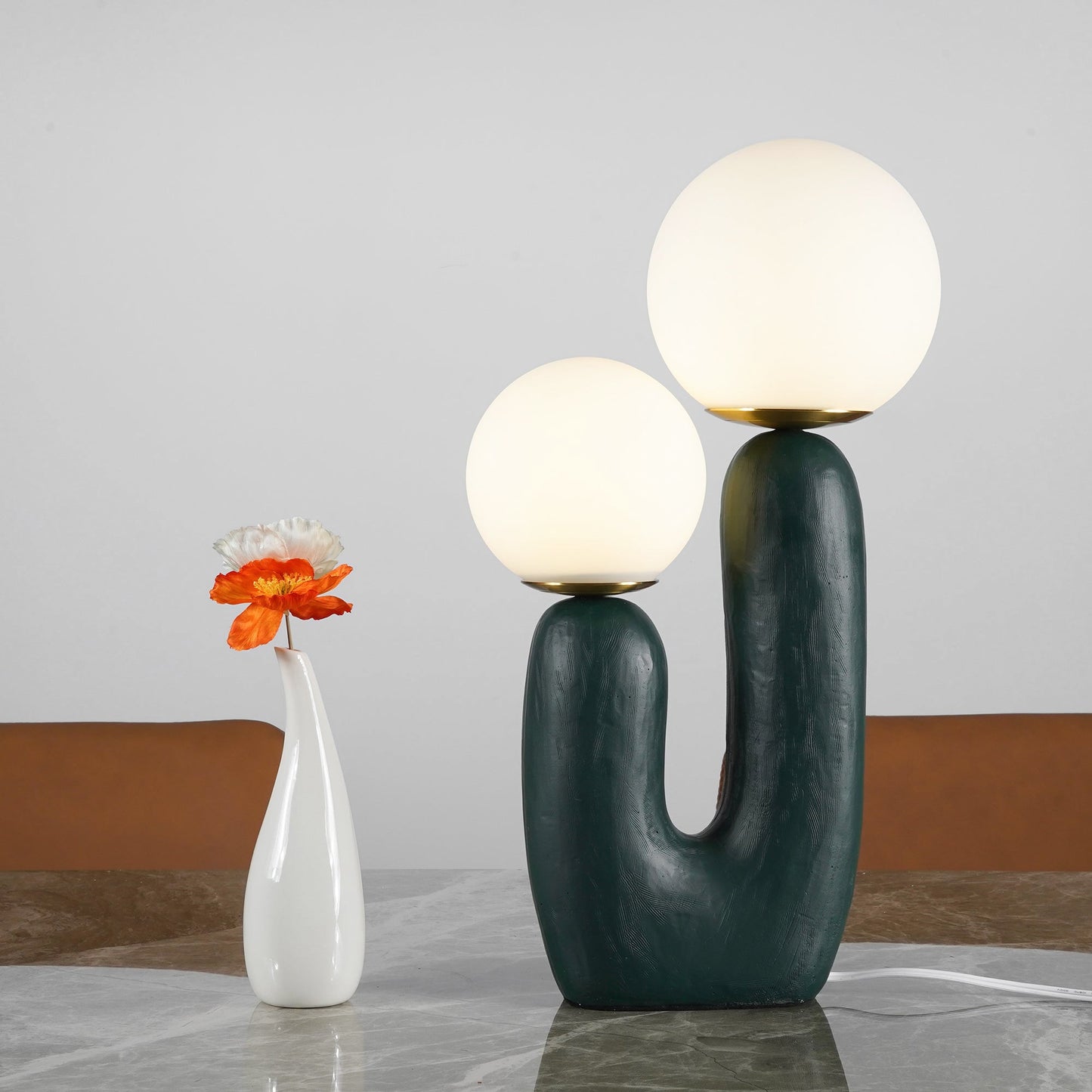 Lumina Fusion | Contemporary Glass & Resin Accent Lamp