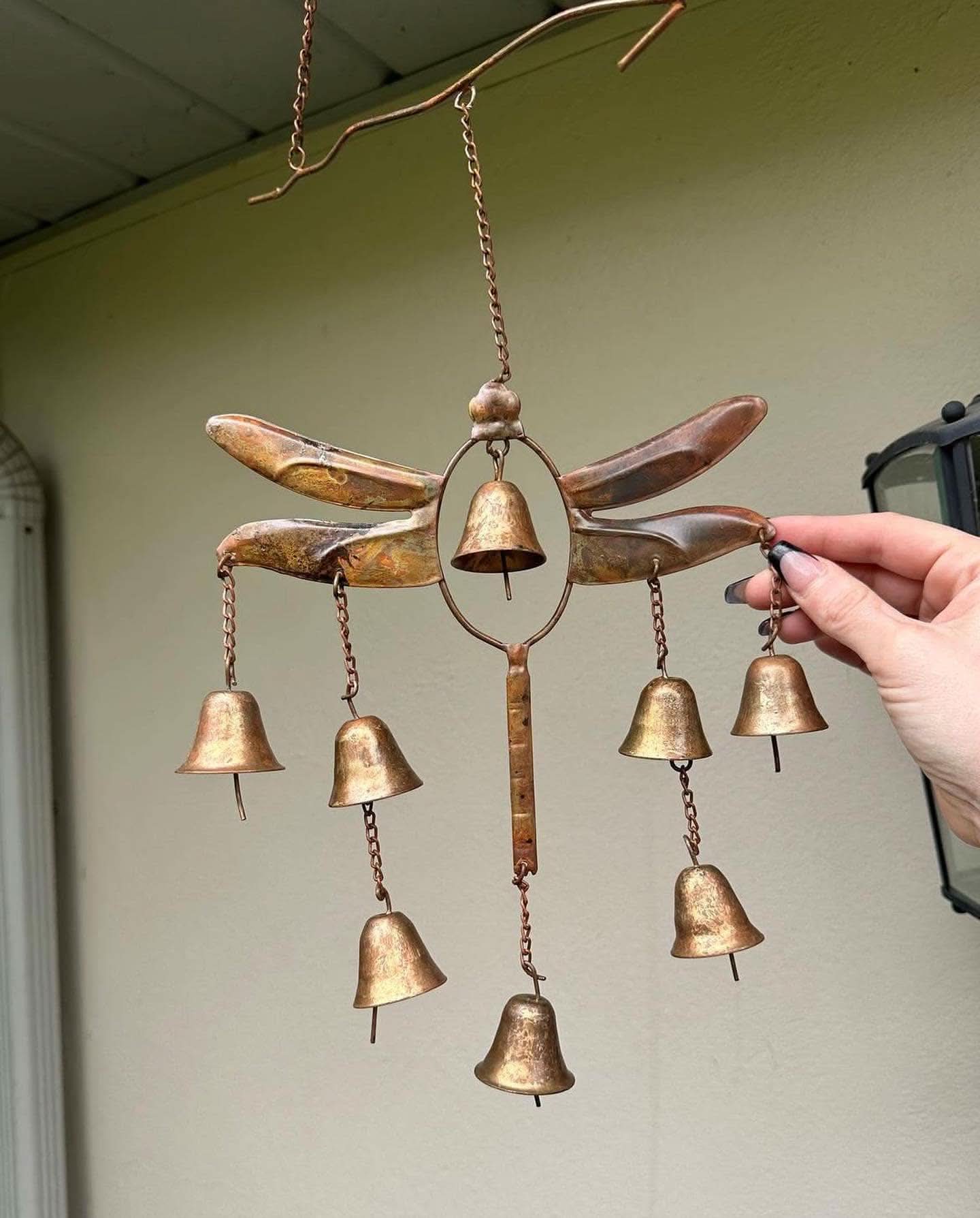 ChimeWing Dragonfly Wind Chime | Soothing Bell Melody with Whimsical Charm