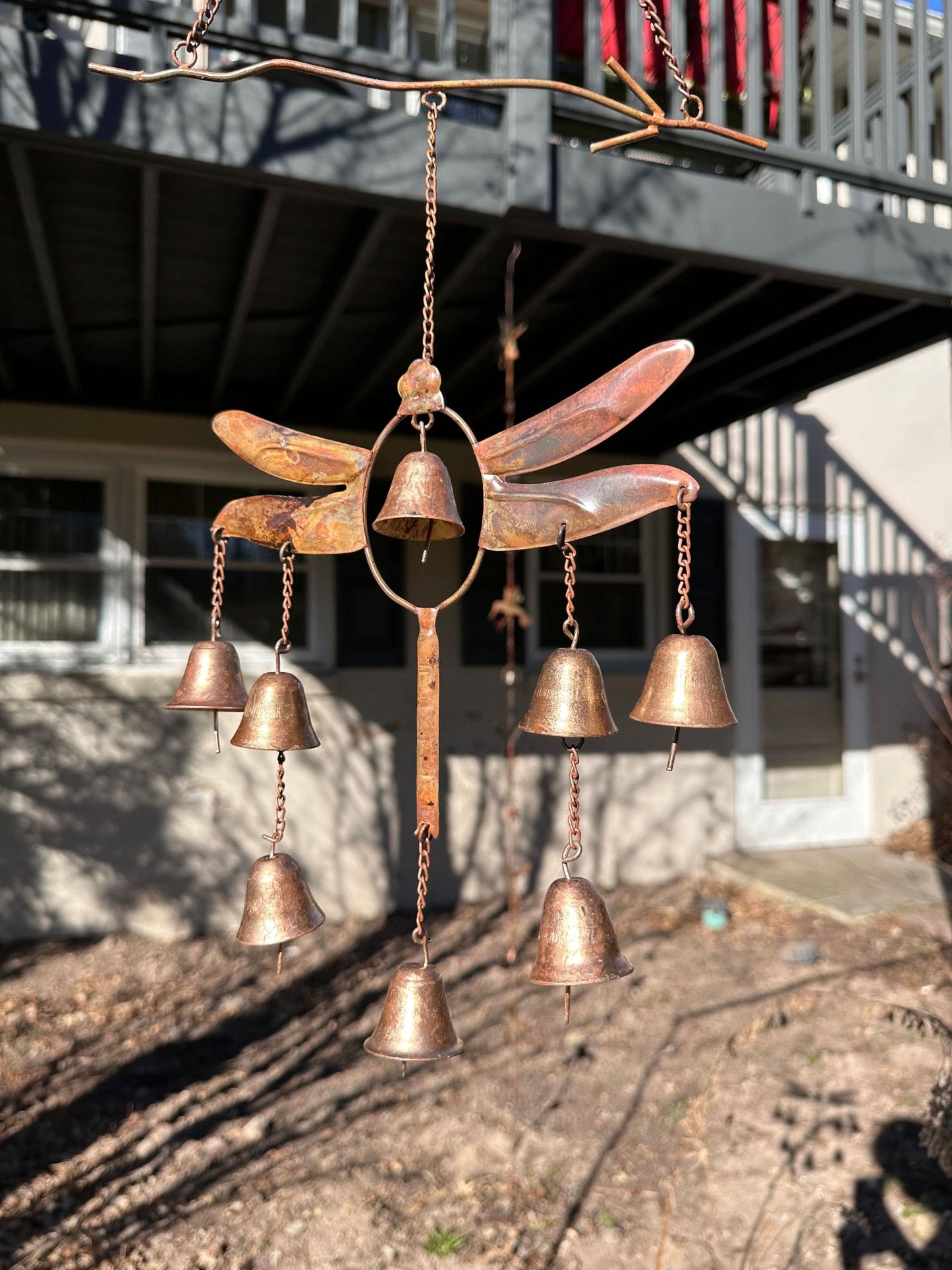 ChimeWing Dragonfly Wind Chime | Soothing Bell Melody with Whimsical Charm