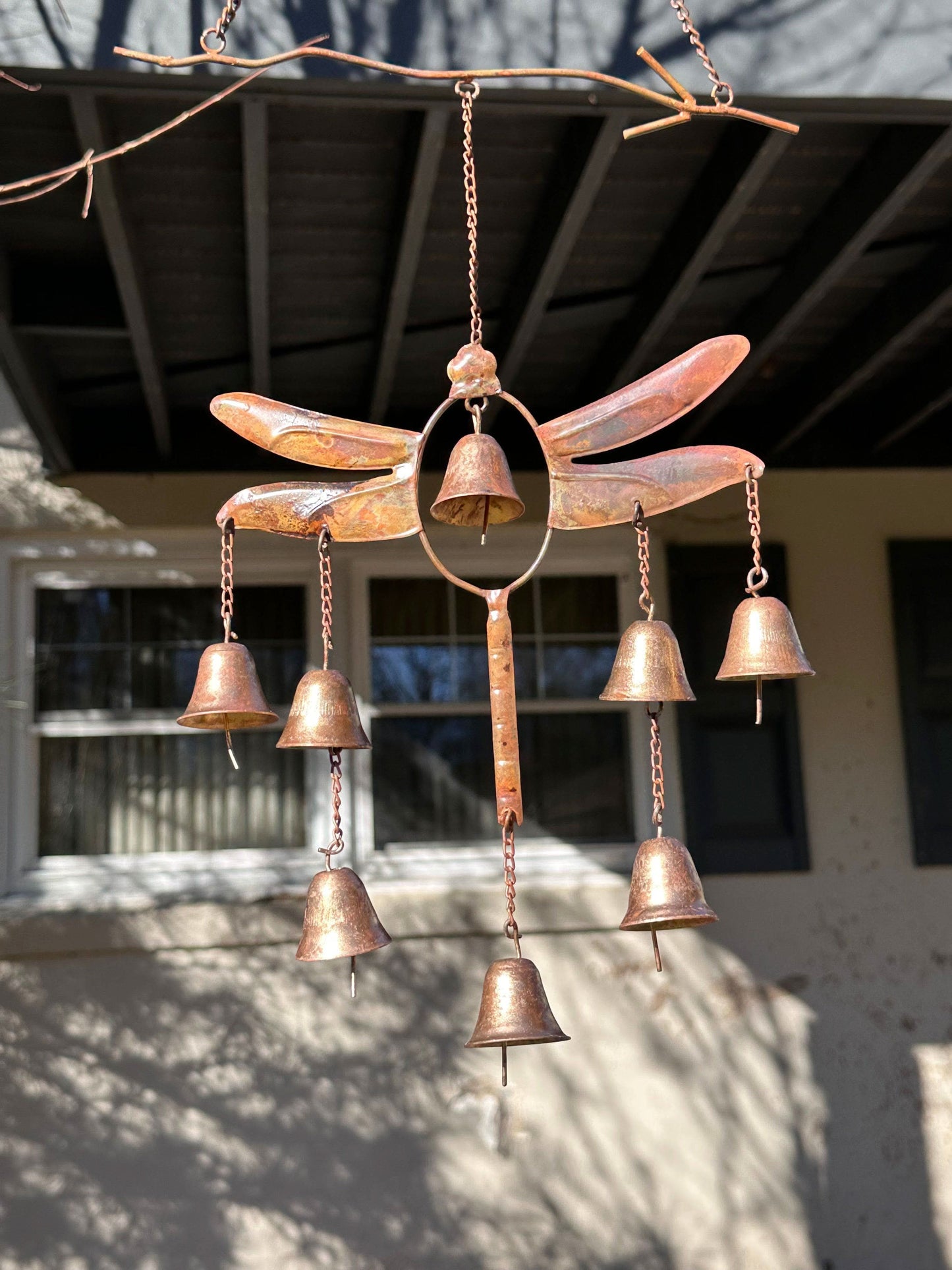 ChimeWing Dragonfly Wind Chime | Soothing Bell Melody with Whimsical Charm