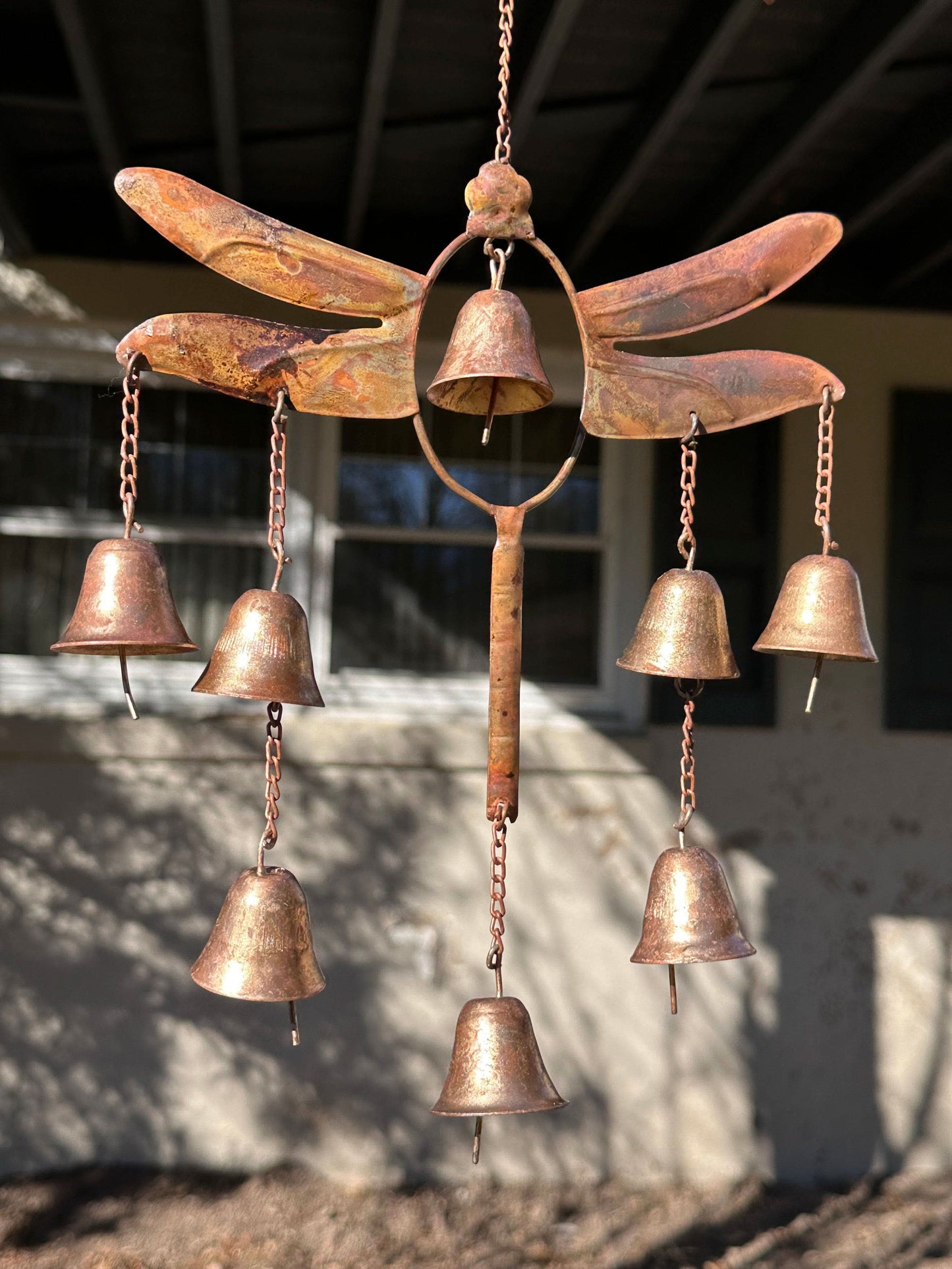 ChimeWing Dragonfly Wind Chime | Soothing Bell Melody with Whimsical Charm