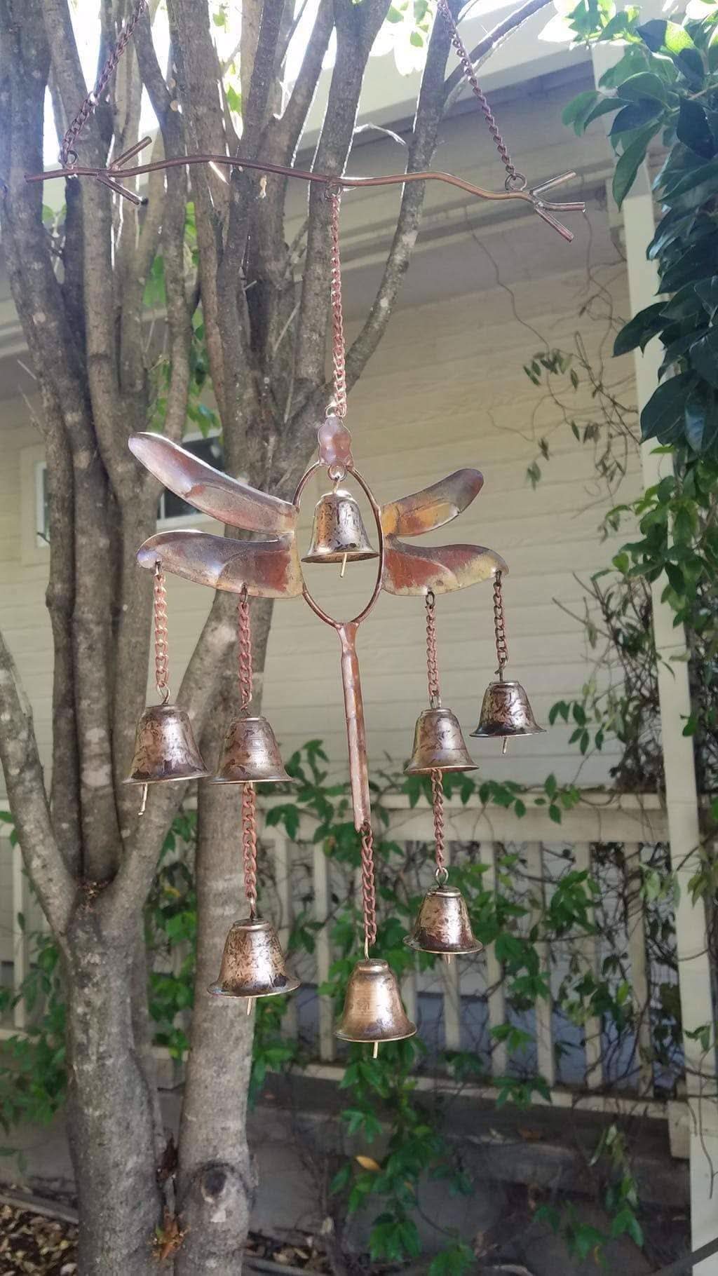 ChimeWing Dragonfly Wind Chime | Soothing Bell Melody with Whimsical Charm
