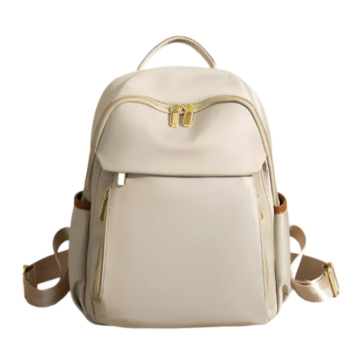 Beige | Best Travel Backpack for Women, Stylish and Spacious Work Backpack 5