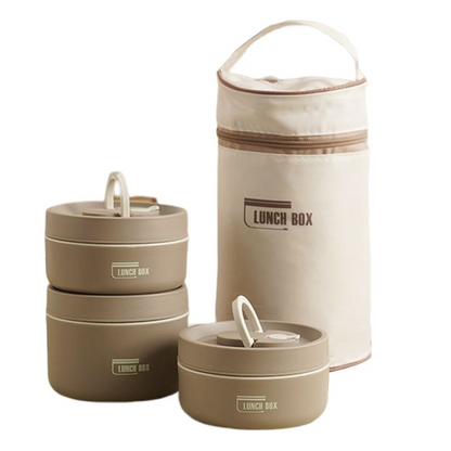 Durable Meal Bento | Insulated Bento Box with Portable Carry Case
