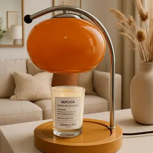 GlowMelt Candle Warmer Lamp | Retro Aroma Light Design