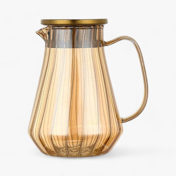 Large Glass Drink Pitcher | 2L Heat-Resistant Jug for Beverages