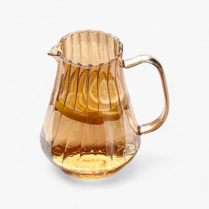 Large Glass Drink Pitcher | 2L Heat-Resistant Jug for Beverages