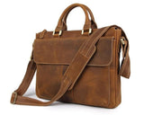 Rustic | Women's Leather Messenger Bag for Laptop and Essentials-1