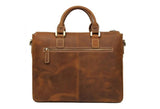 Rustic | Women's Leather Messenger Bag for Laptop and Essentials-3