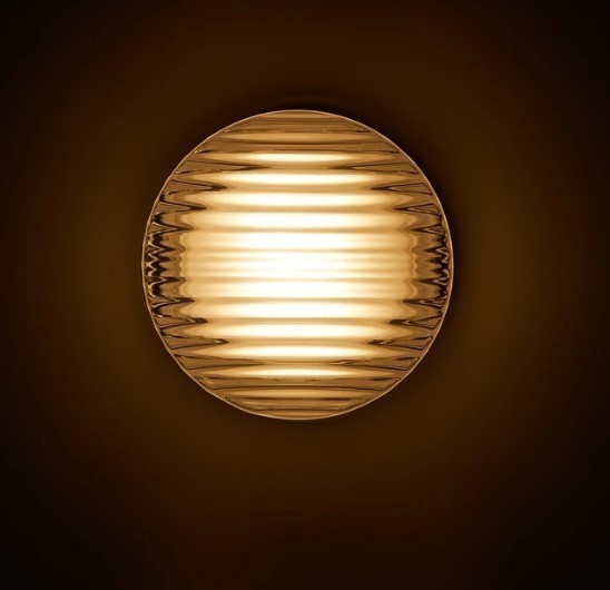 Modern Interior Accent | HavenGlow Round LED Wall Lamp