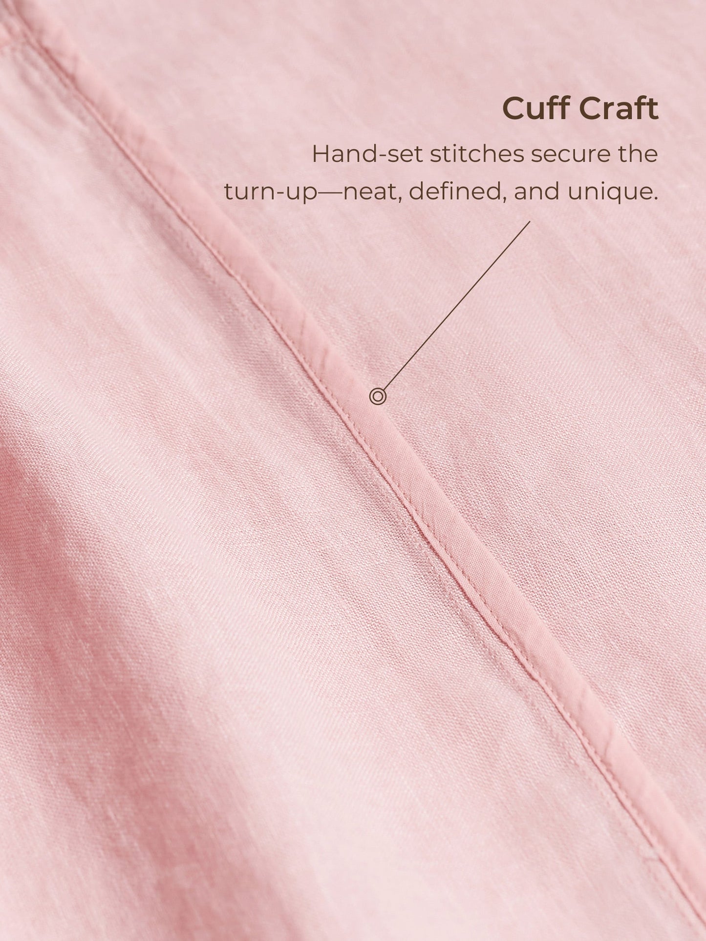 Cora | Women’s Blush Linen Sleeveless Pleated Midi Dress