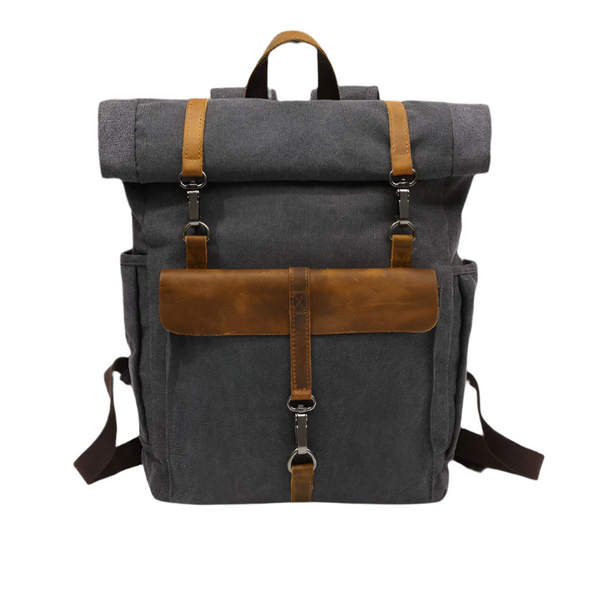 Variant image for Raleigh | Retro Canvas Travel Backpack-2