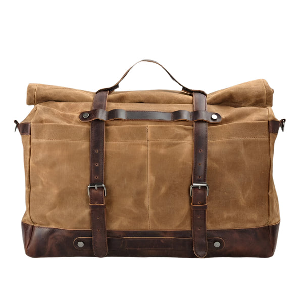 Variant image for Summit | Men's Leather Weekender Duffle Bag-1