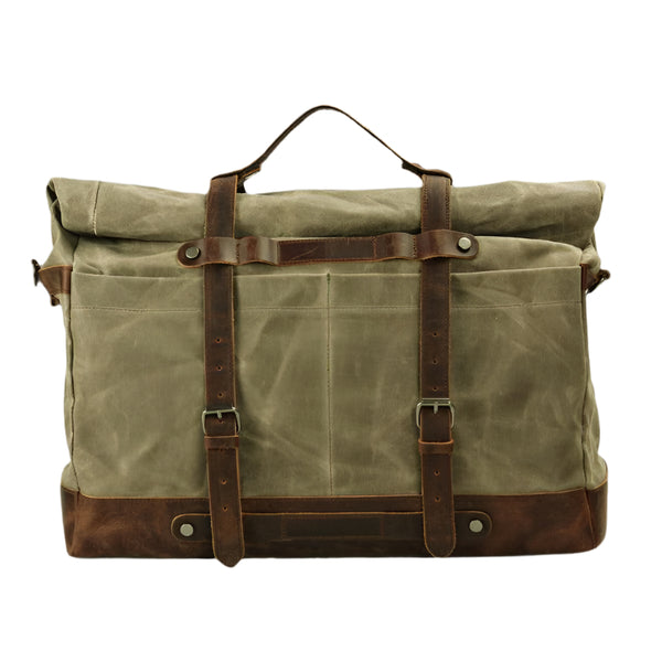 Variant image for Summit | Men's Leather Weekender Duffle Bag-2