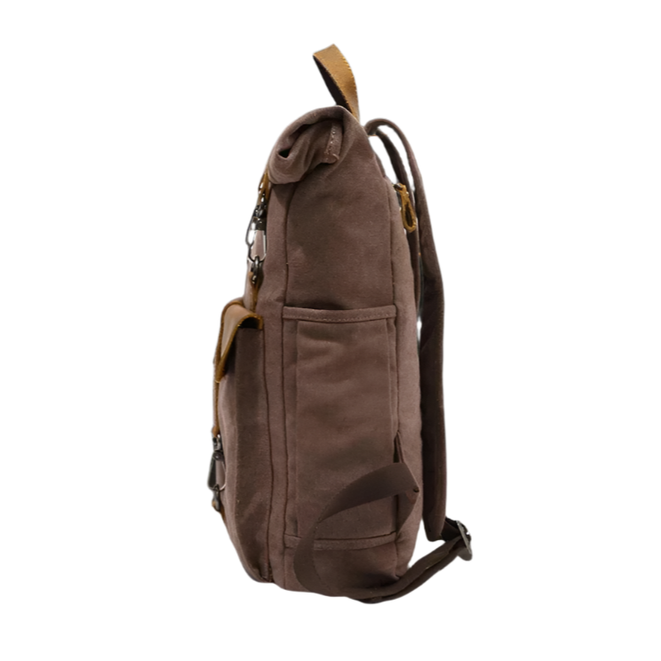 Raleigh | Retro Canvas Travel Backpack-6