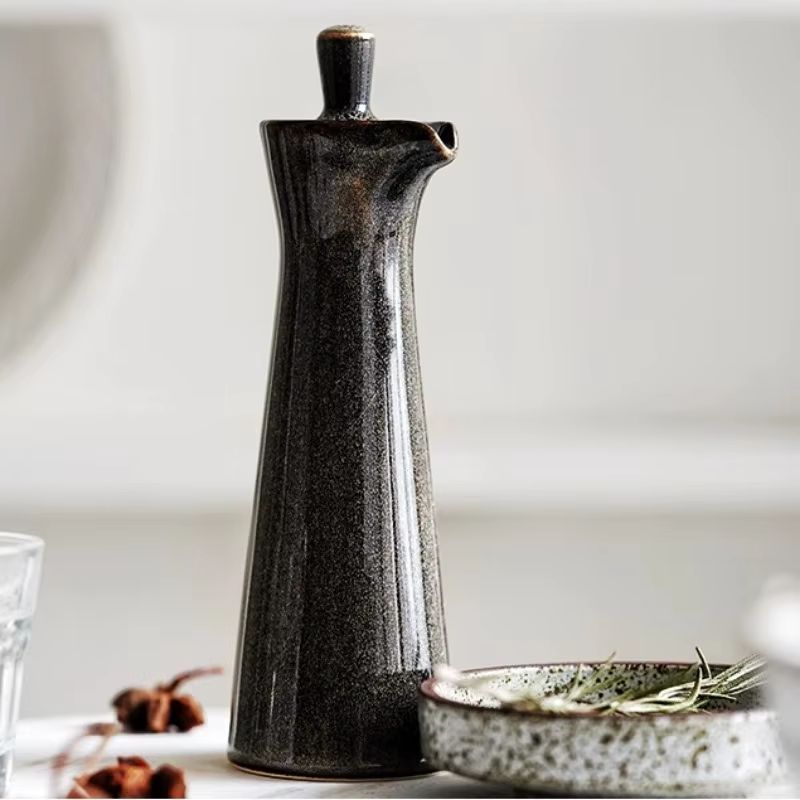 120ml Oil and Spice Bottle | Nordic Ceramic Kitchen Organizer