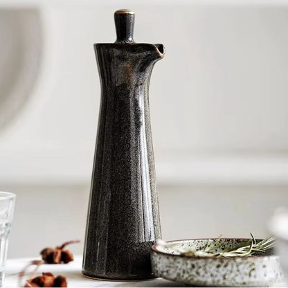 120ml Oil and Spice Bottle | Nordic Ceramic Kitchen Organizer