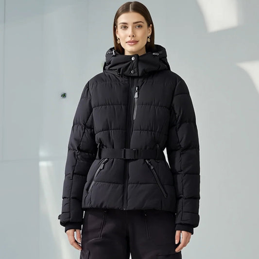 Aura | Women’s Insulated Puffer Ski Jacket with Zip Pockets