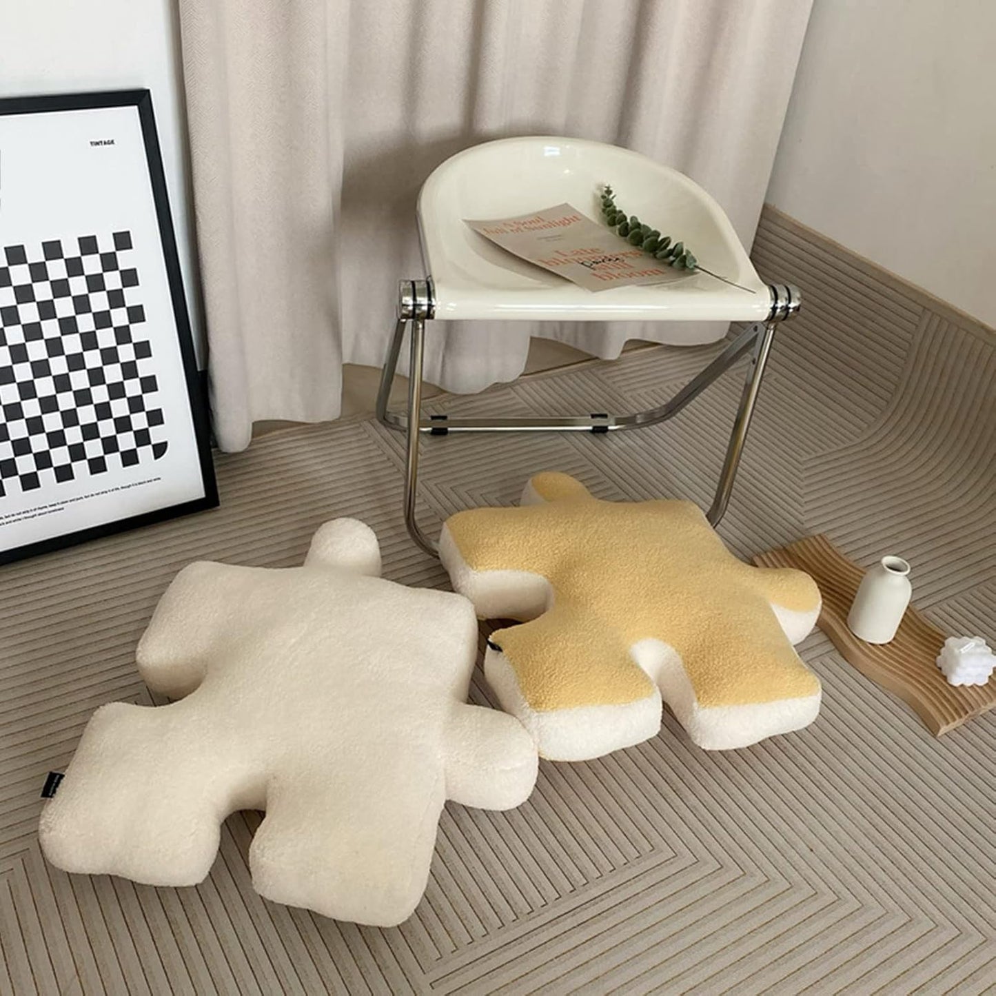 NestPuzzle Pillow | Modular Comfort Cushion