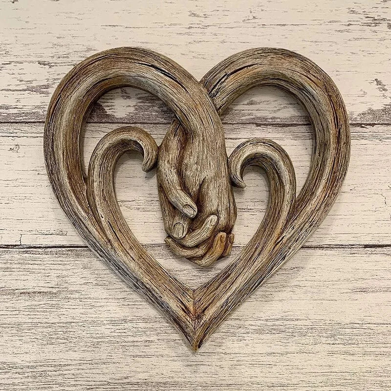 Rustic Natural Design | WoodlandHeart Wall Décor