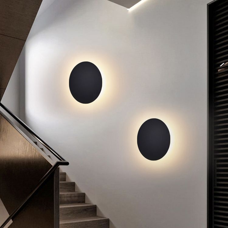 Modern Round Design | CelestiHalo LED Wall Light
