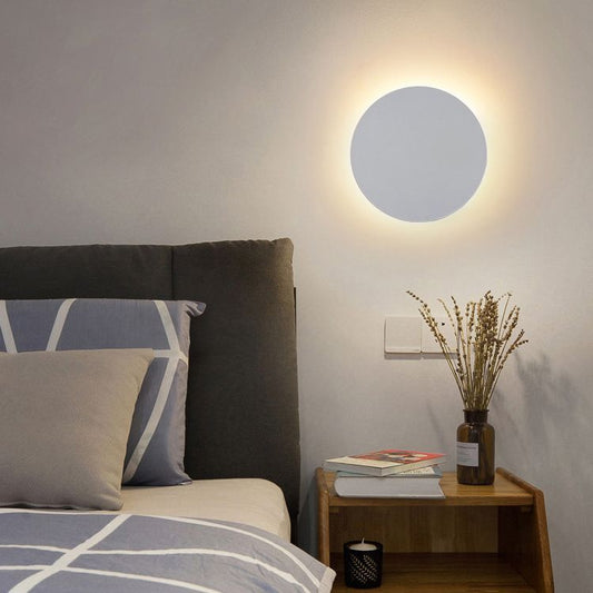 Modern Round Design | CelestiHalo LED Wall Light