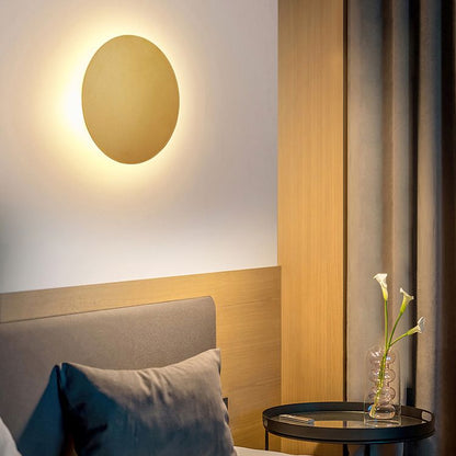 Modern Round Design | CelestiHalo LED Wall Light