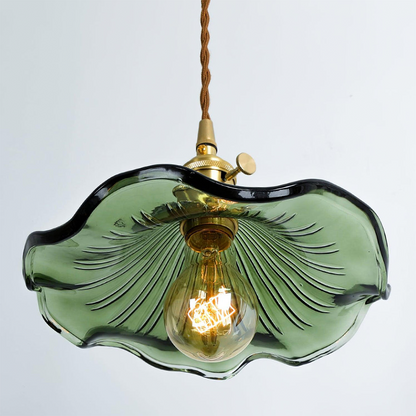 Chic Flower Design | StellarFlora Glass Pendant Lamp