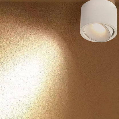 PivotLux | Modern LED Spotlight with Flush Mount Design