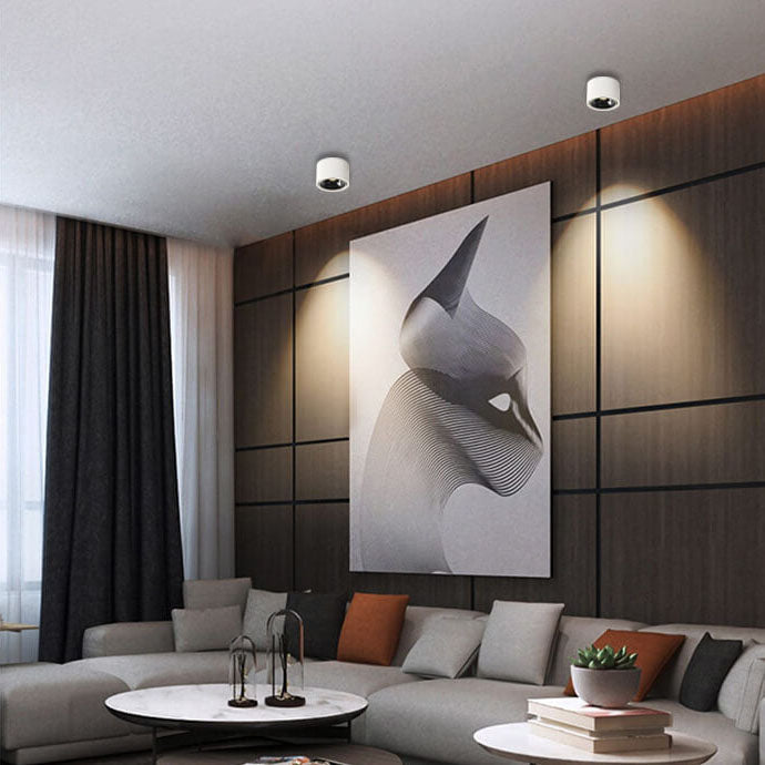 PivotLux | Modern LED Spotlight with Flush Mount Design