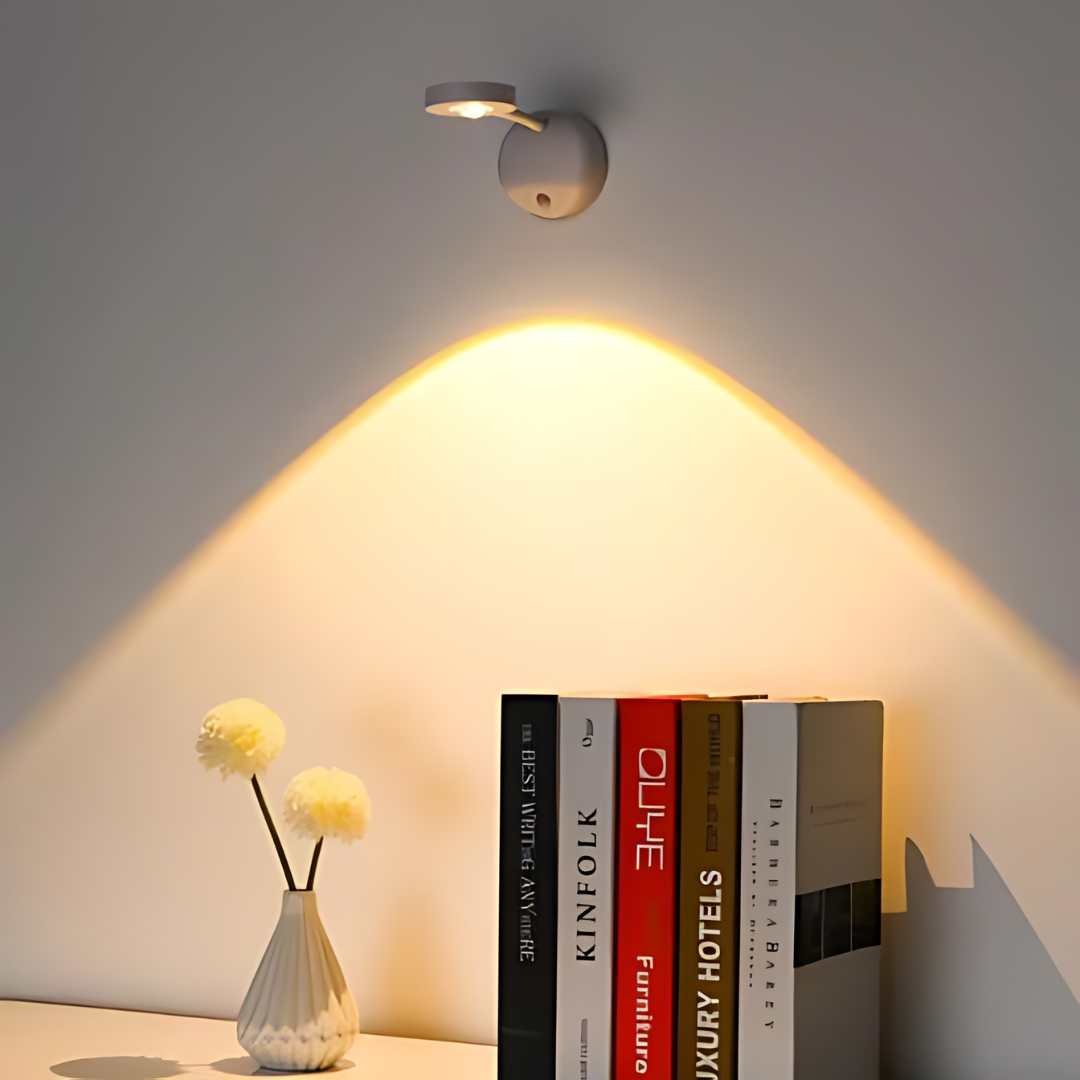 Wireless Rechargeable LED | AuraBeam Motion Sensor Spotlight