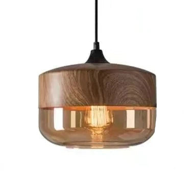 Artisan Glass & Wood | EternaGlass Adjustable Pendant Lamp