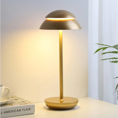 HyggeHalo | Luminous Prestige Cordless Scandinavian LED Table Lamp