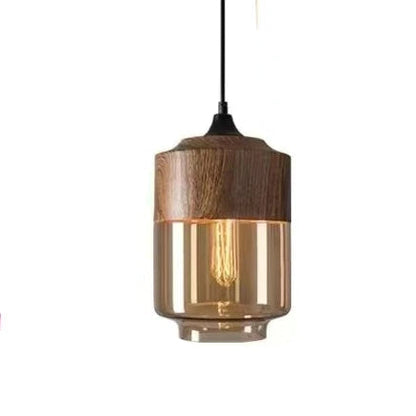 Artisan Glass & Wood | EternaGlass Adjustable Pendant Lamp