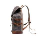 Salem | Unisex Vintage Canvas Travel Backpack with Laptop Compartment-6