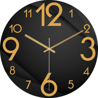 TimberLoom Wall Clock | Silent Quartz Modern Wood Design