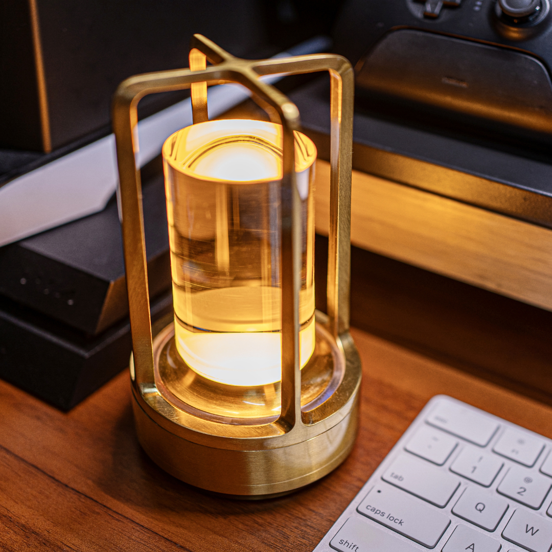 EchoJewel Crystal Lantern | Cordless Rechargeable Glow