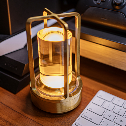 EchoJewel Crystal Lantern | Cordless Rechargeable Glow