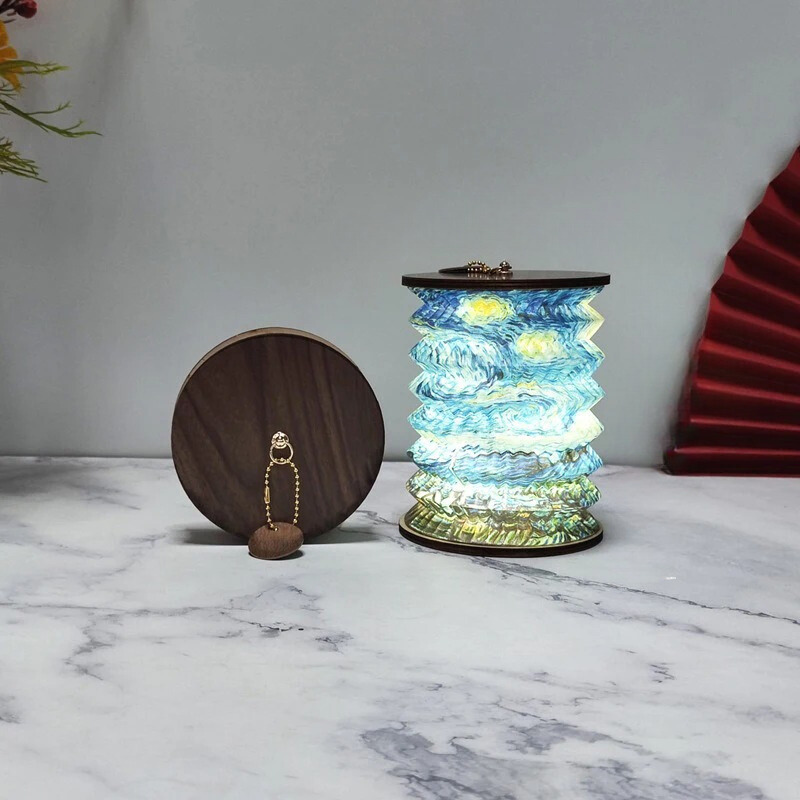 ZenithFold LED Lamp | Modern Touch Table Light Foldable